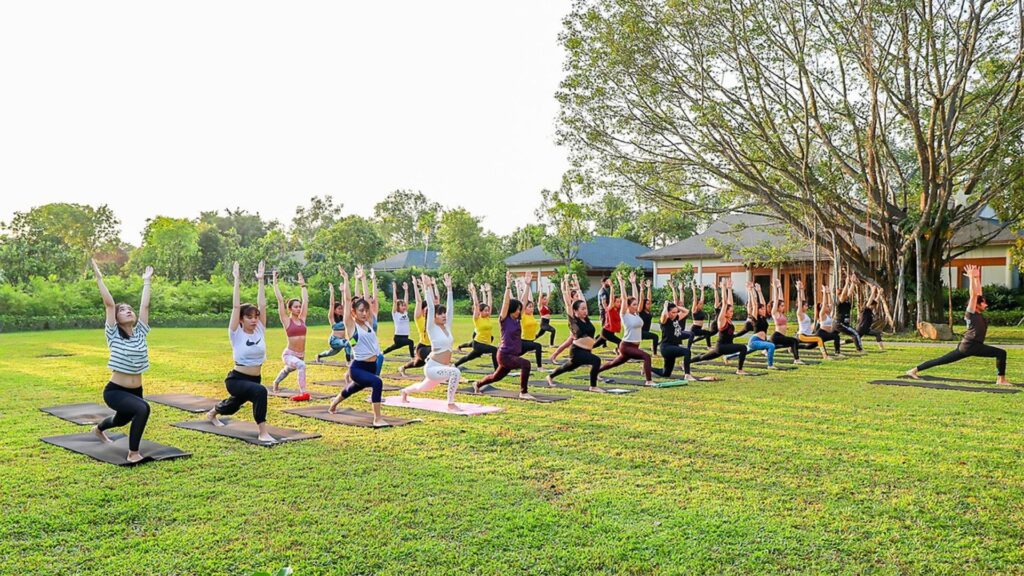 yoga in rishikesh shaantam resort