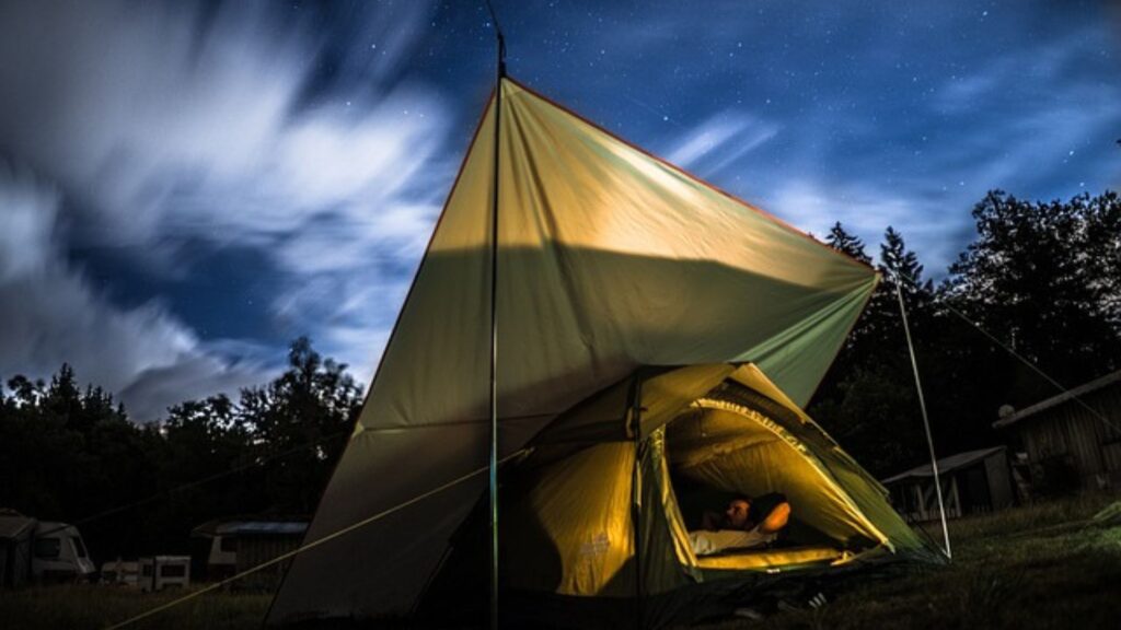 night tent.Best way to celebrate Christmas And New Year In Rishikesh